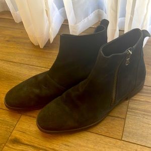 Men’s John Varvatos Size 12 Mitchell Boots side ankle zip